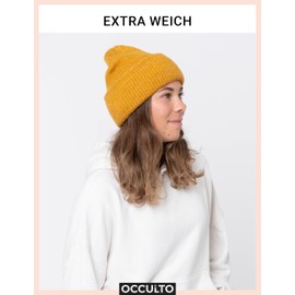 Occulto Emma Women's Winter Hat, yellow