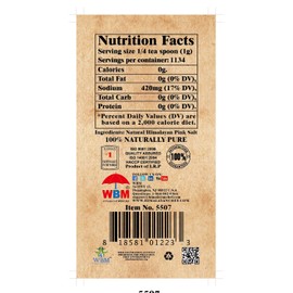 Himalayan Chef Himalayan Pure Pink Salt - Natural Fine Salt, 2.5 Pound.