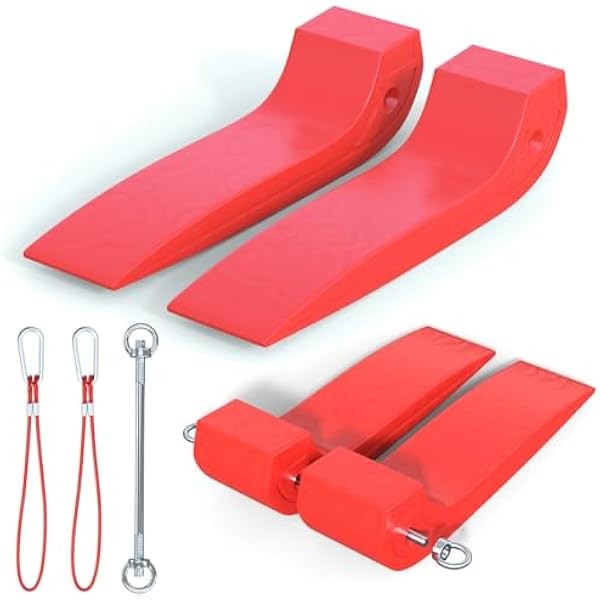 E-SDS Combinable Tire Skates 2 Pack Wider Towing Skates 4,000