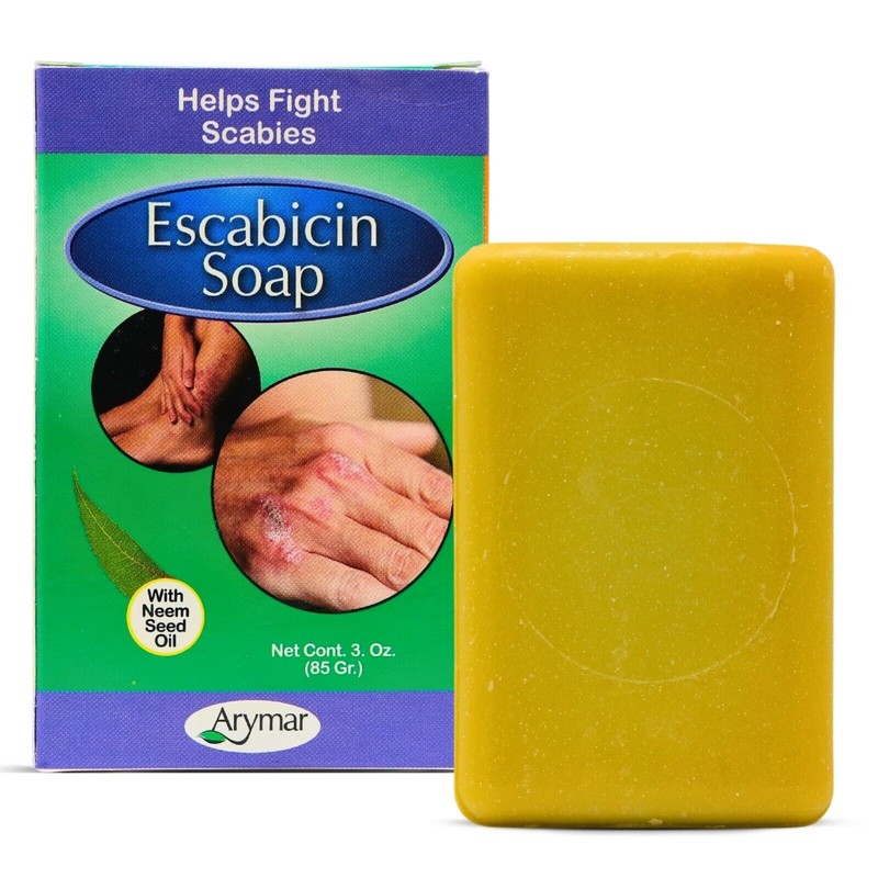 Arymar Escabicin Scabies Treatment Duo: Lotion 8 oz & Soap