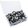 CO-RODE 60pcs 1/4-20 UNC 304 Stainless Steel Rivet Nuts Nutserts