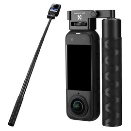 K&F CONCEPT Selfie Stick Extension Ball 1/4" Screw 180° Reverse Folding