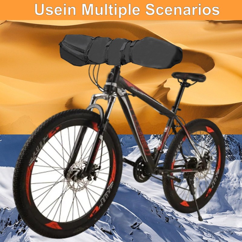 2 pcs Handlebar Cover Ebike Transport Protection, (35.8× 9 in)