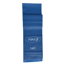 FitKit Resistance Exercise Band - 2M Medium - – Pilates, Yoga, Rehab, Stretching, Strength Training