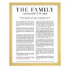 Framed Classic LDS The Family A Proclamation To The World,