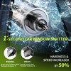 Window Breaker Seatbelt Cutter, Emergency 2‑in‑1 Car Escape Keychain Tool,