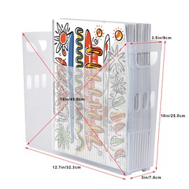 4PCS 12x12 Paper Storage, Scrapbook Paper Storage, 12x12 paper storage organizer,for Holding scrapbook organizer, Card Stock