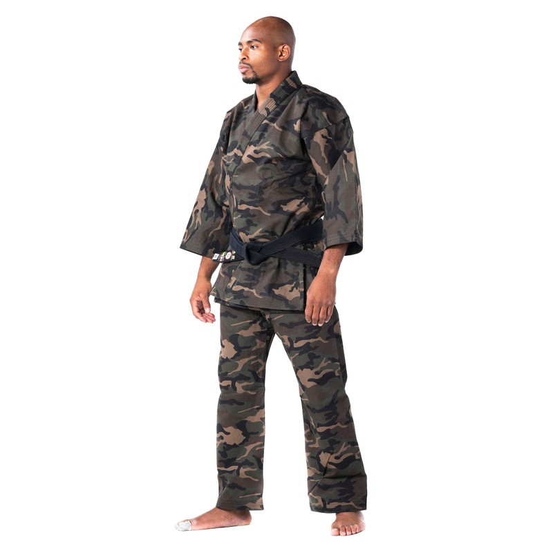 Ronin Karate Uniform Men – Rare Heavy Weight Camouflage Karate