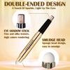 Prreal Eyeshadow Stick,Dual End Shimmer Eyeshadow Stick,Pearl Eyeshadow Pencil Crayon,Waterproof