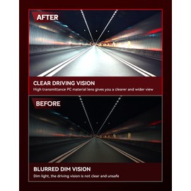 Torchbeam Headlight Assembly, Replacement for Civic 1999-2000, Bumper Headlamp Black Housing Clear Reflector