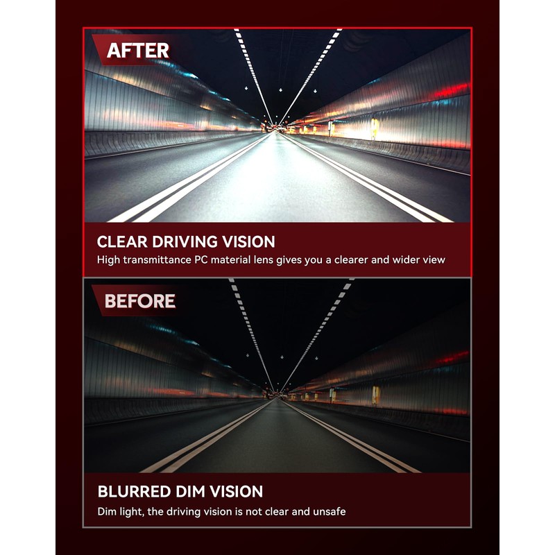 Torchbeam Headlight Assembly, Replacement for Civic 1999-2000, Bumper Headlamp Black