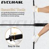 EVCUHASL 2 Pcs Winding Bars for Garage Door Torsion Spring