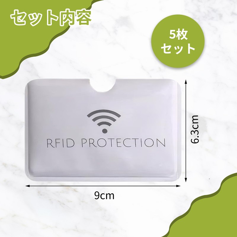 BLOOPIC IC Card Anti-Skimming Case Magnetic Shield Anti-Magnetic Card Case