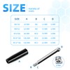 ITSOGOO 1 x M6 x 50 mm Black Bakelite Crank