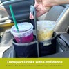 meori Reusable Drink Carrier 2 Cup, Take Out Cup Carrier,
