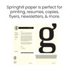 Springhill 11” x 17” Cream Copy Paper, 24lb Bond/60lb Text,