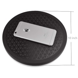 Samyo Multi-use Heavy Duty 360° Rotating Swivel Stand Turntable with Steel Ball Bearings for Big Screen TV Computer Monitor Lazy Susan (12 Inches)