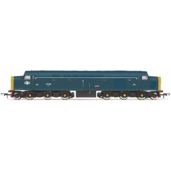 Hornby BR, Departmental, Class 40, 1Co-Co1, 97407 - Era 7. Locomotives, Dark Blue, (R30191)