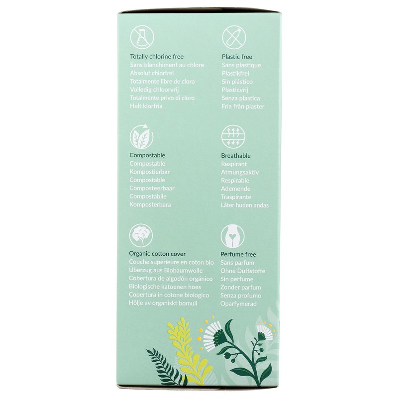 Natracare Natural Thong Style Panty Liners - 30 Pack