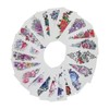 20pcs Temporary Tattoos Stickers Waterproof Long Lasting Flower Fake Tattoo