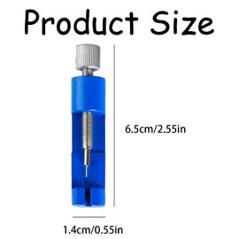 Bojueshaw Portable Cylindrical Watch Strap Remover & Adjuster Tool – Durable, Easy-to-Carry Band Adjustment Tool for Watch Repair and Craftsmanship
