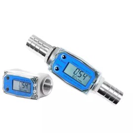 디스플레이 타코미터 디지털 가솔린 디젤 유량계 터빈 [방수 내열 3 4인치] Display Tachometer Digital Gasoline Diesel Flow Meter Turbine [Waterproof Heat Resistant 3 4 Inch]