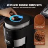 8 Cup Programmable Smart Coffee Maker Grinder 24-Hour Timer Auto