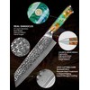 SANMUZUO 8.5" Kiritsuke Knife - Professional Kitchen Chef Knife -