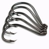 100 Pieces 4#~6/0 7384 High Carbon Steel Up-Turned Octopus Hooks