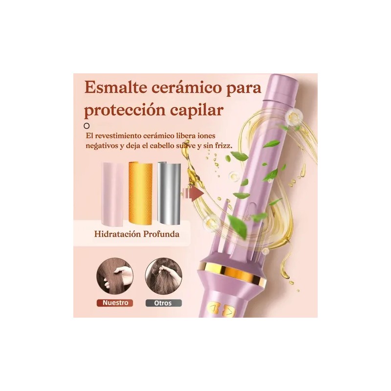 Maimeite Rizador De Pelo Automático 25mm Cerámica 200c