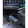 6 in 1 USB C HUB, OBERSTER USB C Adapter