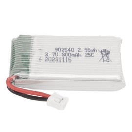 3.7V 800mAh Lithium Battery with PH2.0 Plug for Cheerson CX 30 for Skytech M68 RC Quadcopter Drone Rechargeable Li Polymer Battery