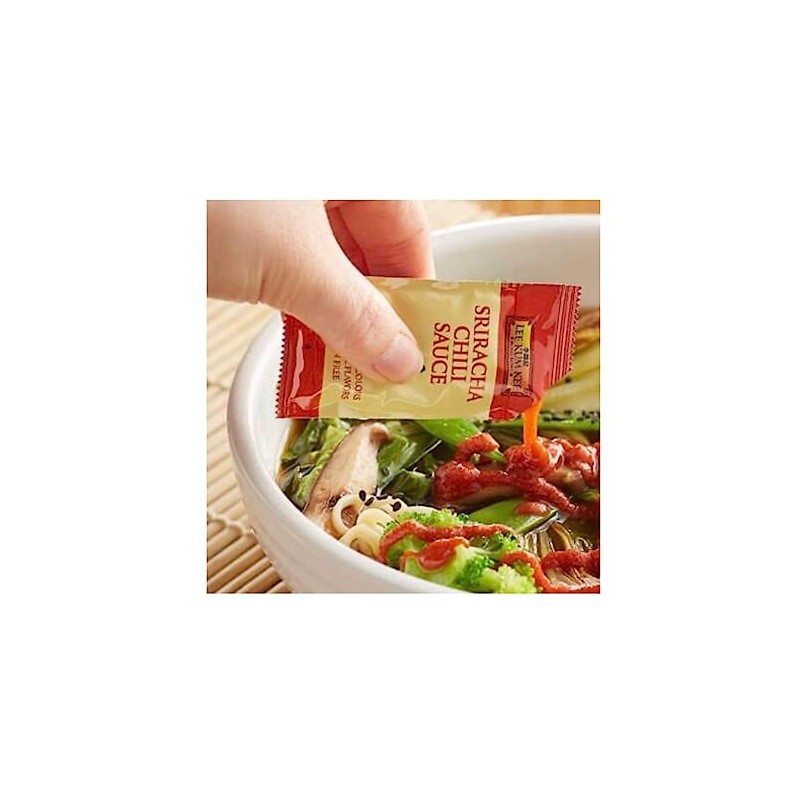 Sriracha Chili Sauce Packets, Pack of 500, No Artificial Colors