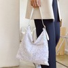 MEGAUK Women's Sequin Handbag Elegant Handbag Glitter Shoulder Tote Shiny