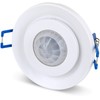 Flush-Mounted Motion Sensor Swivelling Suitable for LED