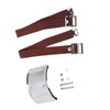 Drywall Stilts Leg Straps Adjustable Universal Nylon Stilt Curved Plate