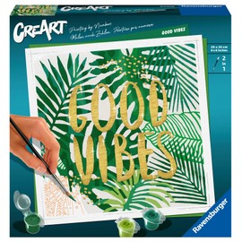 Ravensburger CreArt 28999 Paint by Numbers Good Vibes from 12 Years