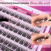 Self Adhesive Lash Clusters Natural Self Adhesive Lashes Clusters Press