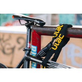 WERPOWER ULAC Street Fighter Neo Chain Lock Combo, Resettable 4-Digit Combination Anti-Theft Bicycle Lock