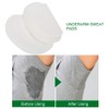 60Pcs Underarm Sweat Pads, Disposable Armpit Shields with Comfortable, Sweat