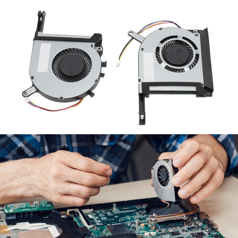 Laptop Cooling Fan 4 Pin Replacement Cooling Fan for ASUS