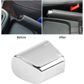 Carcasa Decorativa para Freno de Mano, Cubierta Protectora Moderna en Color Dorado, Fácil Instalación, para Conductor con Estilo