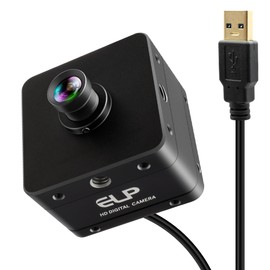 IFWATER 230fps Ultra High Speed 4K USB3.0 Camera,12MP HFOV 71° No Distortion Lens, 2160P@60fps/1080P@230fps Plug and Play for Golf Swing Motion Capture, Industrial Machine Vision Security Monitoring