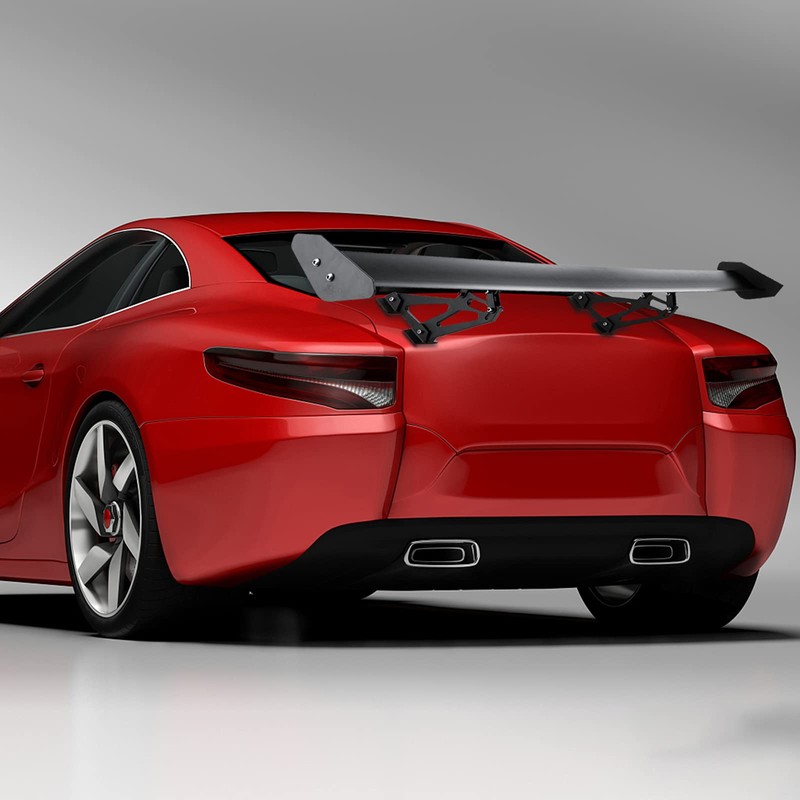 Mophorn GT Wing Spoiler 43.3inch Adjustable Universal Lightweight Aluminum Car