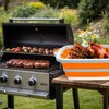 Verdvoca BBQ Prep Tubs with Lids, XX-Large Collapsible Built-In Cutting