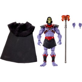 Masters of the Universe Masterverse Action Figure Horde Skeletor, Collectible with 30 Articulations, Soft Goods Cape, Swap Hands