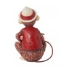 Jim Shore HWC Monkey With Heart Figurine 4.25”H Stone Resin