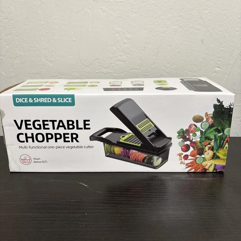 Vegetable Chopper, Dice, Shred, Slice Multi-Function