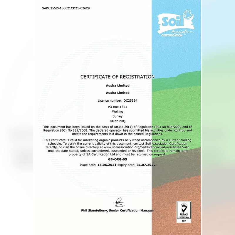 Ausha Organic Haritaki Powder 200g | Terminalia Chebula l Constipation