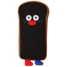 BRB-PEC06-BK Pencil Case, Branch Brother, Toast Black, Cute